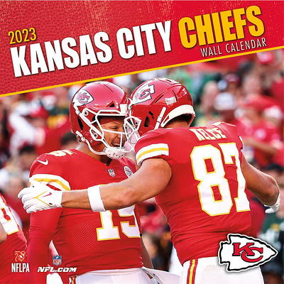 Kansas City Chiefs Patrick Mahomes 2024 12x12 Player Wall Calendar