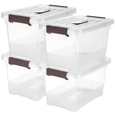 Rubbermaid Roughneck️ Variety Pack Storage Totes, Durable Stackable Storage  Containers, Great for Garage Storage, Moving Boxes, and More, 10pk