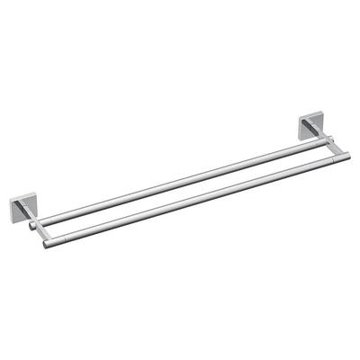 Moen® Preston Double Bathroom Towel Bar/Rack, Chrome, 24-in