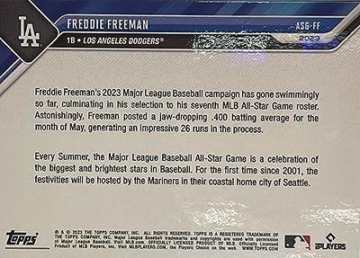 Freddie Freeman 2023 Topps Series 1 2022 Greatest Hits Los Angeles Dodgers