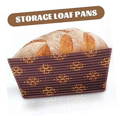 25Pcs Paper Loaf Pans for Baking Paper Bread Loaf Pans Rectangular Loaf  Pans Cake Paper Trays 