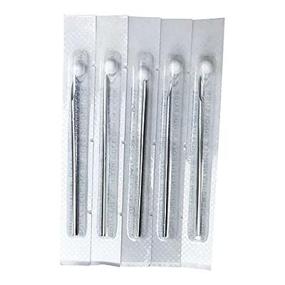 BodyAce 14G 16G 18G Titanium Piercing Taper, Threadless Insertion Pin Screw  On Assistant Tool, Body Piercing Stretching Kit for