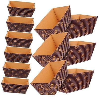 HOMSFOU 25pcs Corrugated Cake Tray Mini Pan Banana Cake Christmas Wrapping  Paper Bread Loaf Bread Loaf Pan Loaf Pans Rectangle Cake Cups Decorative  Cake Cups Simple Cake Packing Cups Paper - Yahoo