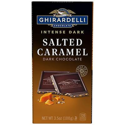 Chocolove Dark Chocolate, Salted Caramel, Filled, 55% Cocoa - 3.2 oz