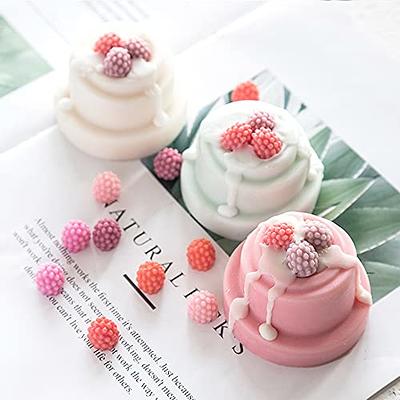 Mujiang Strawberry Silicone Molds Strawberry and Flowers Fondant Mold  Strawberry Mold For Cake Decorating Cupcake Topper Candy Chocolate Gum  Paste