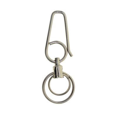 Unique Creative Simple Strong Biker Stainless Steel Wire Fish Hook Swivel Keychain  Keyring House Warming Gift Key Organizer - Yahoo Shopping