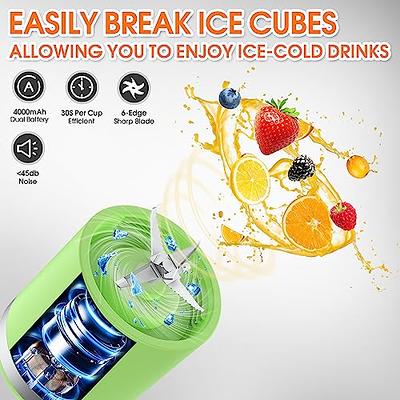 Portable Electric Rechargeable USB Juicer Cup Blender, Personal