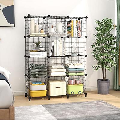 GIMTRR Closet Organizer, 8-Cube Storage with Doors, Closet Organizers and  Storage Shelves, Portable Closet Storage System, Clothes Organizer Storage