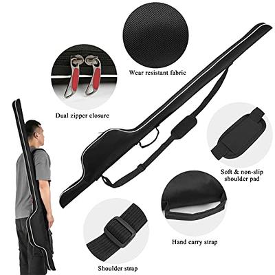 doorslay Fishing Rod Bag, 63 Inch Fishing Rod and Reel Protective Case,  Portable Folding Fishing Pole Case, Fishing Tackle Storage Bags Carry  Organizer Outdoor Waterproof for Fishing - Yahoo Shopping