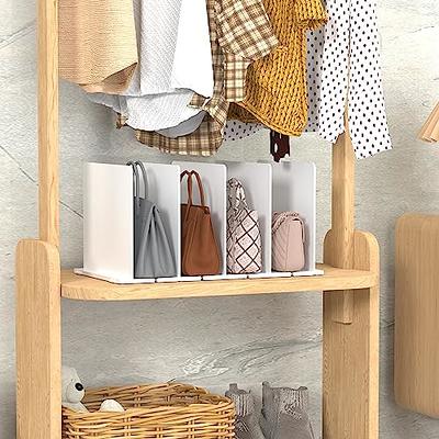 Lirex Handbag Hanging Organizer, 8 Pocket Hanging Purse Organizer Handbag  Storage Hanger Oxford Cloth Closet Organizer