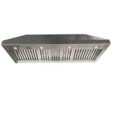 Tieasy Black Range Hood 24 inch / 30 inch / 36 inch Wall Mount