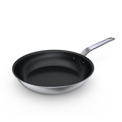 Winco - SSFP-14 - 14 in Stainless Steel Fry Pan