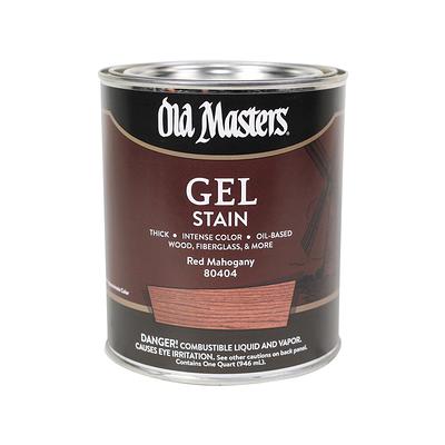 Minwax Gel Stain Oil-Based Black Semi-Transparent Interior Stain (1-Quart)  in the Interior Stains department at