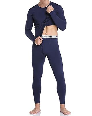 Buy WEERTI Thermal Underwear for Men Long Johns Mens with Fleece