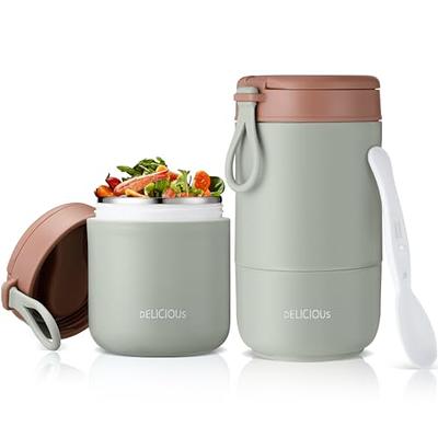 Lunch Box Set, An Vacuum Insulated Lunch Box, 2 Food Containers, A Lunch  Bag, A Portable Cutlery Set - Green - Yahoo Shopping