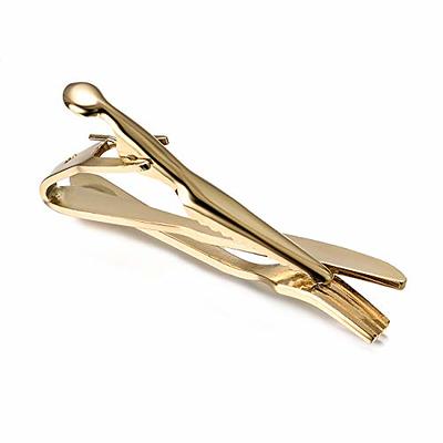  THUNARAZ 8 Pcs Tie Clips for Men Tie Bar Clip for