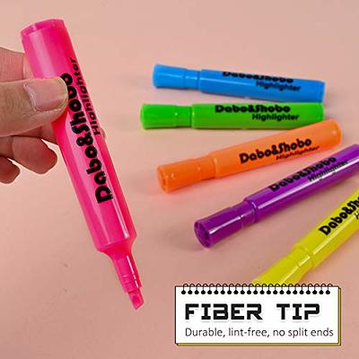 Dabo & Shobo Highlighters Set of 24,Colored Markers And Beautiful  Combination Set Liquid Ink Fast Drying And Not Easy To Fade Are Suitable  For Classroom, Office And Shop Short Style - Yahoo