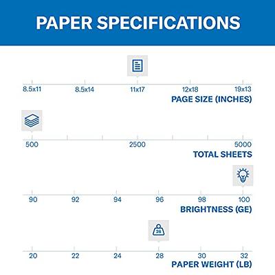 Office Depot Brand Color Copier Paper Ledger Size 11 x 17 Ream Of 500  Sheets 28 Lb White - Office Depot