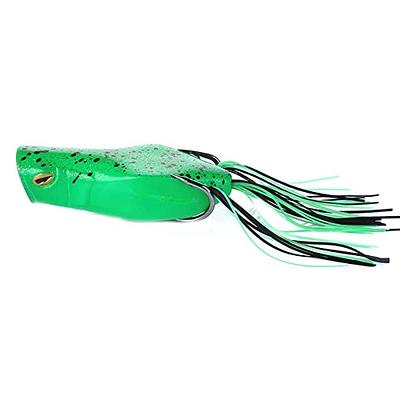 DONQL Topwater Frog Lures, Artificial Frog Fishing Lures Kit with