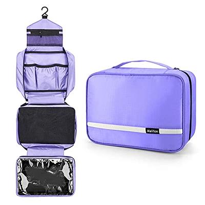  Bosidu Hanging Travel Toiletry Bag,Large Capacity Cosmetic  Travel Toiletry Organizer for Women with 4 Compartments & 1 Sturdy  Hook,Perfect for Travel/Daily Use/Valentines' Day : Beauty & Personal Care