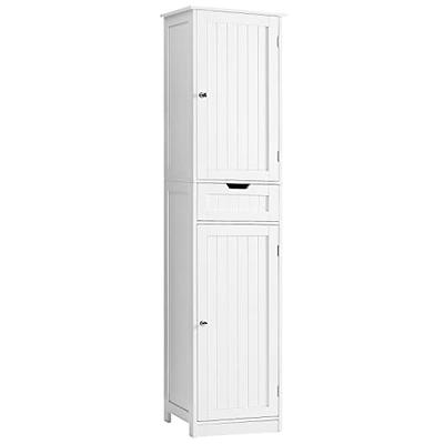 Latitude Run 71'''' Tall Tower Bathroom Storage Cabinet Organizer Display Shelves Bedroom Black Latitude Run Finish: Gray