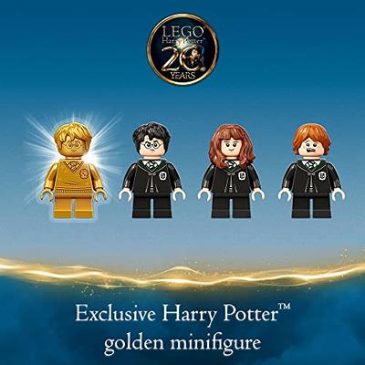 LEGO Harry Potter Hogsmeade Village Visit 76388 Building Toy, 20th  Anniversary Set with Collectible Golden Ron Weasley Minifigure, Birthday  Gift for