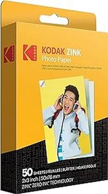 Kodak PRINTOMATIC Digital Instant Print Camera (Grey) with Kodak 2ʺx3ʺ  Premium ZINK Photo Paper (50 Sheets) - Yahoo Shopping
