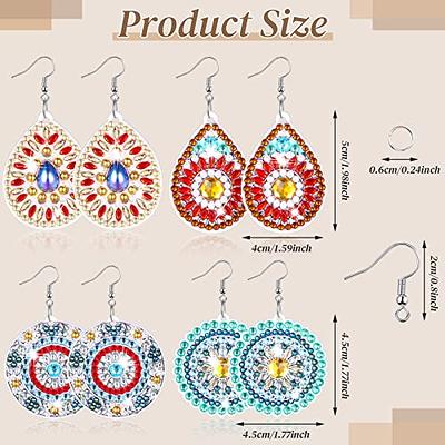 Wholesale DIY Tibetan Style Dangle Earring Making Kits 