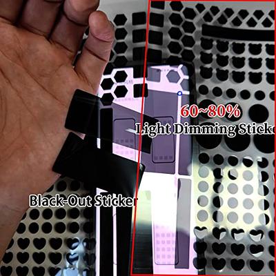 Light Dimming Stickers Light Blocking Stickers For Electronics Household  Electronic Products LED Shading Blackout Stickers