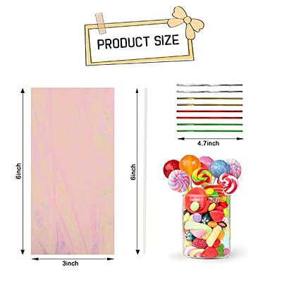 Cake Pop Sticks and Wrappers, Including 100 Pcs 6-Inch Paper