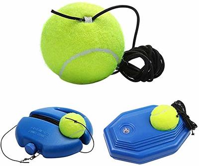 LIYUANBAIHUO 3 Pcs Tennis Training Ball with String, Tennis Trainer Balls  Self Practice and Tennis Trainer Replacement Tool, Ideal for Indoor and  Outdoor Tennis Practice (Black) - Yahoo Shopping