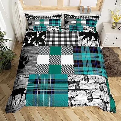 Quilt Kit Buffalo Plaid Woodland Rustic Bedding Crib Blanket Quilting