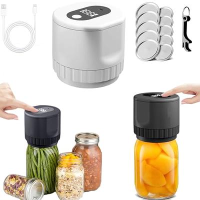 FUMAX Mason Jar Vacuum Sealer, Vacuum Sealer for Jars, Food Vacuum