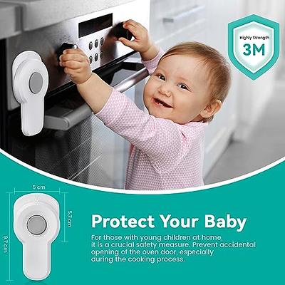 SAFELON 1 PCS Baby Safety Oven Lock, Kitchen Safety Oven Door Lock