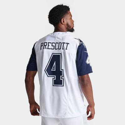 Nike Men's Dallas Cowboys Dak Prescott #4 Vapor Limited White Jersey