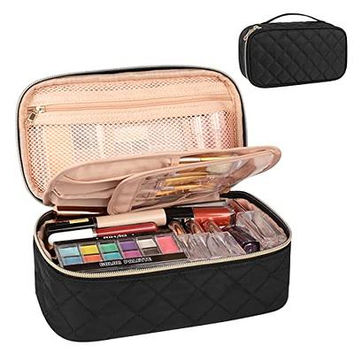 OCHEAL Small Makeup Bag,Portable Cute Travel Makeup Bag Pouch for Women  Girls Makeup Brush Organizer Cosmetics Bags with Compartment-Lake Blue -  Yahoo Shopping