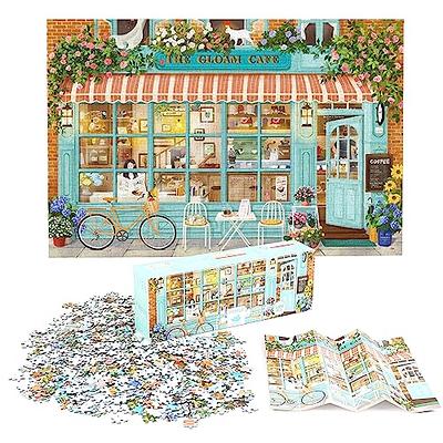 Puzzles for Adults 1000 Pieces, MOMIBOOK Jigsaw Puzzles of Coffee Store,  Painting Image 75x50cm(29.5x19.7) Toys & Game Puzzle, White Elephant  Gifts for Adults, Birthday Christmas Puzzle Funny Gifts - Yahoo Shopping