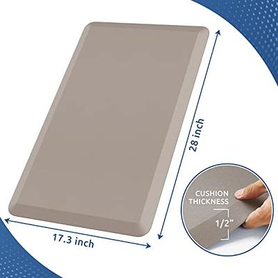 Kitchen Mat Cushioned anti Fatigue Rug 17.3X28 Waterproof, Non