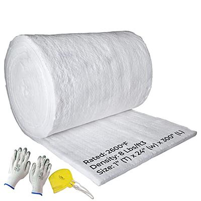 SIMOND STORE Ceramic Fiber Insulation Blanket, 1x 24x 300, 8# 2600F,  High Temperature Insulation Baffles for Forge Furnace Kiln Stove Fireplace  Pizza Oven Insulation, Dishwasher Insulation Blanket - Yahoo Shopping