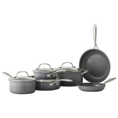 Food Network 10-pc. Ombre Nonstick Ceramic Cookware Set, Grey, 10PC - Yahoo  Shopping