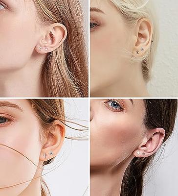 Earring Backers - Pure Titanium Earrings for Sensitive Ears