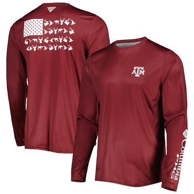 Men's Columbia Maroon Texas A&M Aggies Terminal Shot Omni-Shade