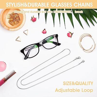 WLLHYF Eyeglass Chains for Women 1 Pc Metal Eyeglasses Sunglasses Chain  Hanger 75cm Strap Holder Around Neck Glasses Chain Face Mask Lanyard  Necklace for Girls - Yahoo Shopping