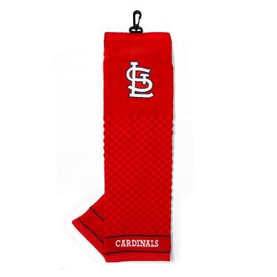 Team Golf MLB St. Louis Cardinals Golf Towel with Carabiner Clip