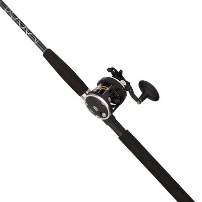 Squall II Level Wind Conventional Reel and Fishing Rod Combo