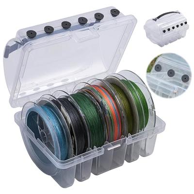 Fishing Reel Line Cup Case Aluminum Alloy Spool Storage Box for Baitcasting  Reel