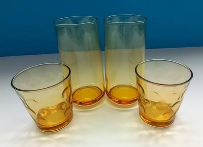 American Atelier Vintage Bubbles Wine Glasses Set of 4 - Yahoo