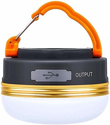 LED Camping Lantern, Rechargeable & Portable Tent Light, 300LM,3 Light  Modes,1800mAh Power Bank,with Magnet Base,Electric Lantern Flashlight for  Camping/Hiking/Fishing/Hurricane/Emergency