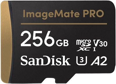 SanDisk 128 GB ImageMate microSDXC UHS-1 Memory Card with Adapter - C10,  U1, Full HD, A1 Micro SD Card