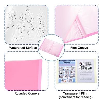  Smarpau Dispaly Book Binder with Plastic Sleeves 5 Pack  Presentation Book Art Portfolio Folder with Plastic Sleeves Sheet  Protectors 8.5 x 11 for Document Artwork : Office Products